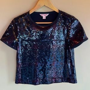 Brooks Brothers sequin top
